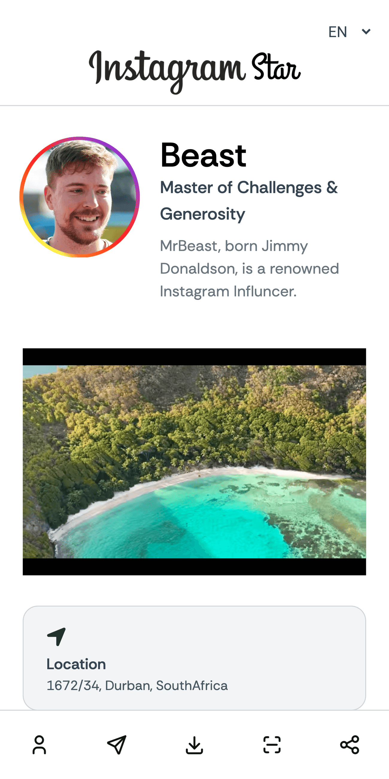 Instagram Influencer